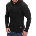 Men’s Muscle Hoodie Fleece Pullover Sweatshirt